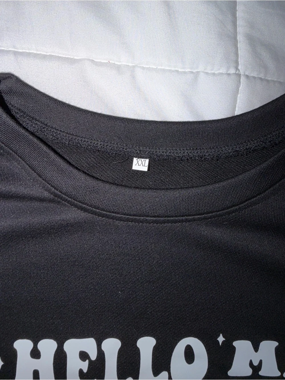 Lil Wayne Lyrics Black Crewneck Sweater - 2X